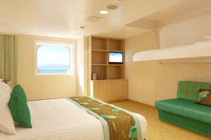 Spa Ocean View Stateroom (Obstructed View) - (6S)