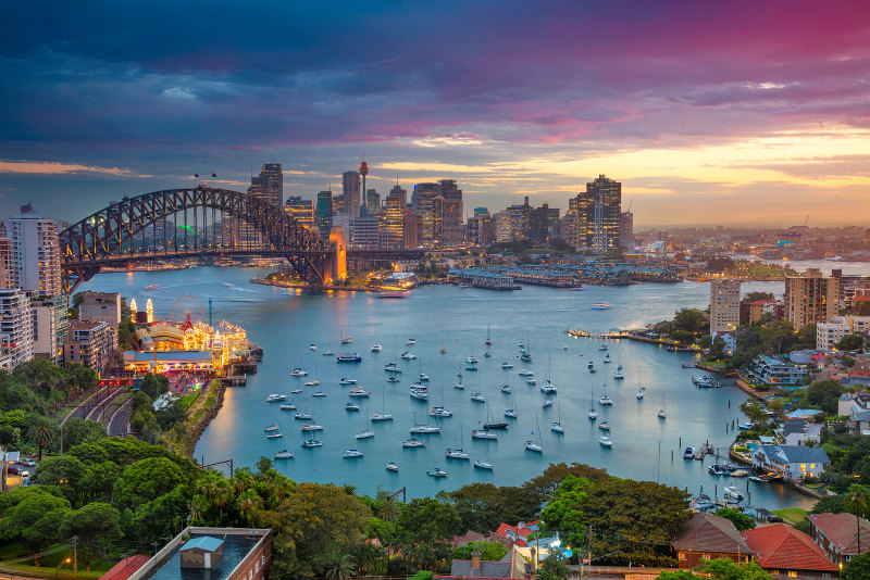 Sydney Harbour Bridge is the world's largest steel arch bridge