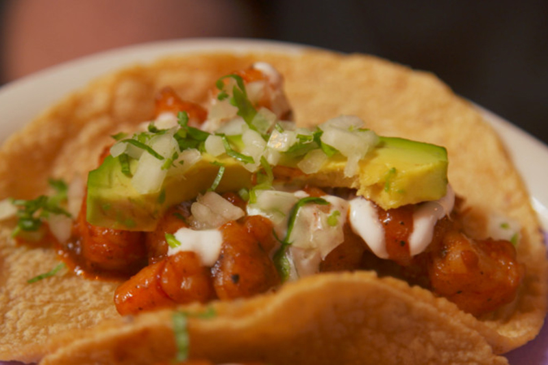 Mexican tacos in LA