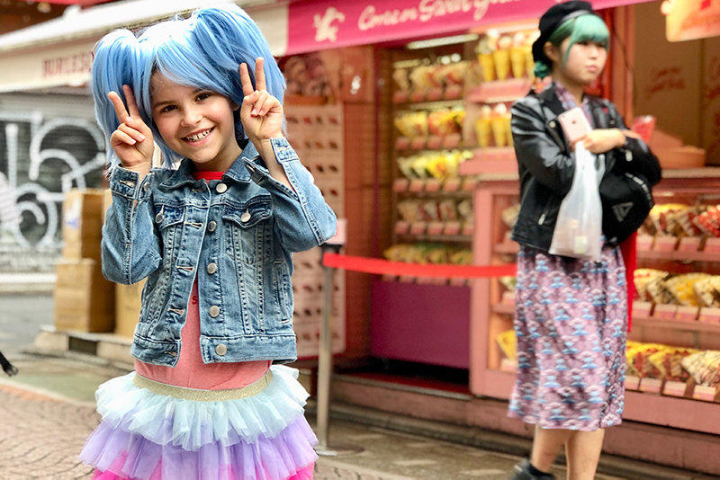 Girl in Harujuku, Tokyo