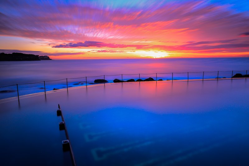 Bronte bath in Sydney.