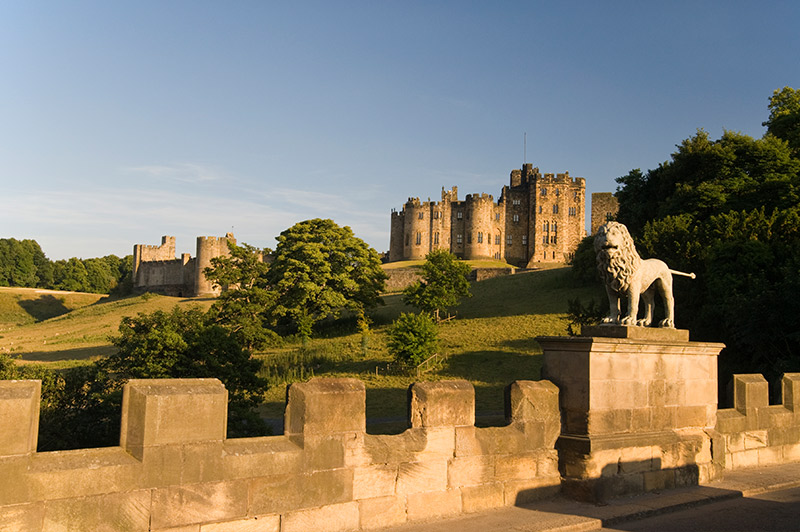 alnwick castle in northumberland