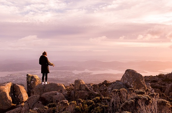 mount wellington sunrise hobart