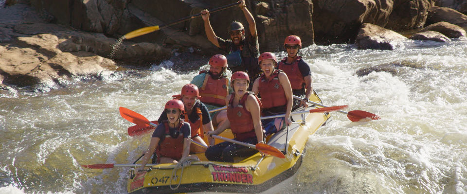 white water rafting barron falls tropical north queensland