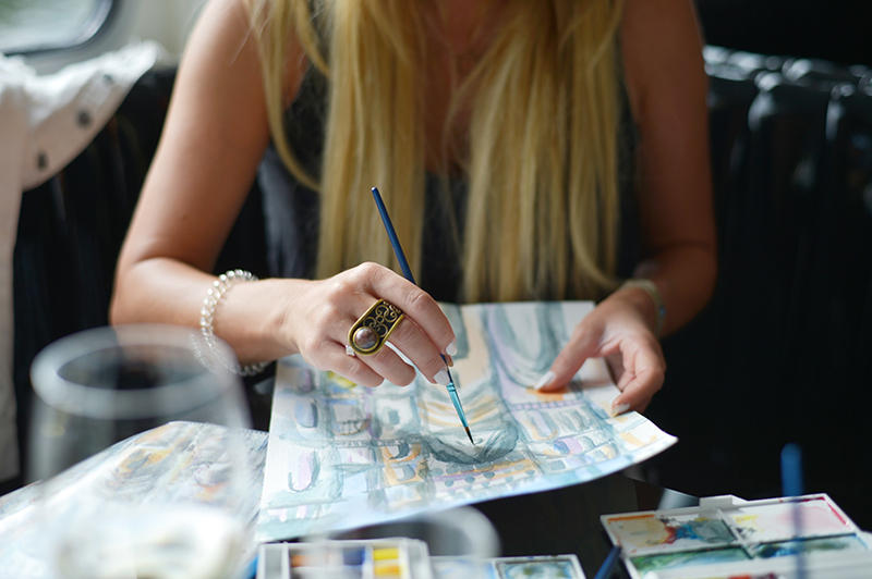 wine and paint class u by uniworld