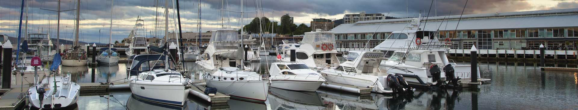 Hobart Holidays, Tasmania -  View of the harbour and River Derwent